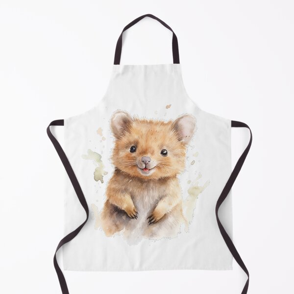 Item preview, Cute Baby Quokka Watercolor Painting designed and sold by BrushstrokesA.