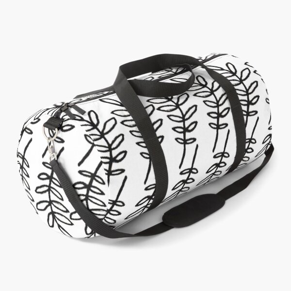 Item preview, Inky Hand-Drawn Leaf Repeat Pattern designed and sold by EJRamblingRose.