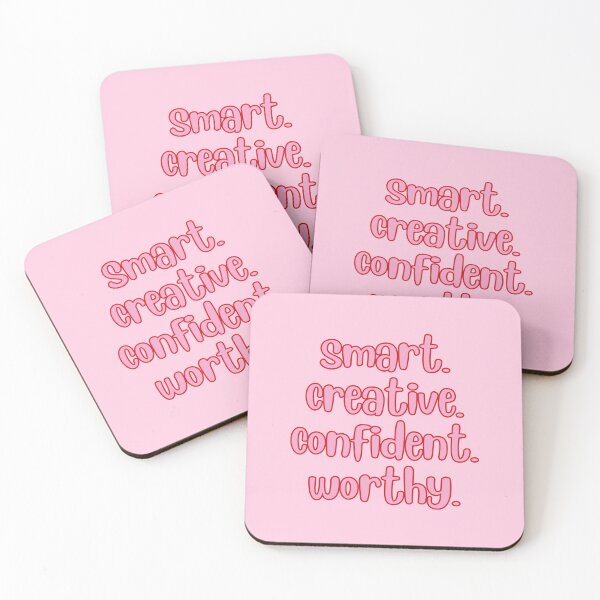 Item preview, Confident, Self Love, Self Confidence, Self worth, Feminist, Pink designed and sold by Magic Love Art Print.