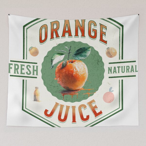Item preview, Orange fruit label designed and sold by ThiagoSDantas.