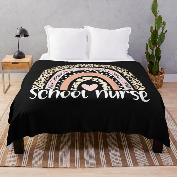 Item preview, School Nurse Leopard Print Rainbow Nurse Back To School 2023 designed and sold by mainana78.