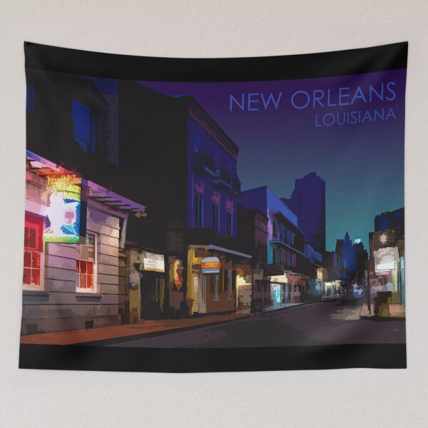 Item preview, New Orleans, Louisiana, USA, Print designed and sold by summattodraw.