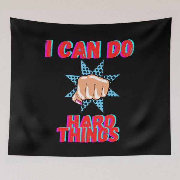 Item preview, I can do hard things  designed and sold by RahyasDesign.