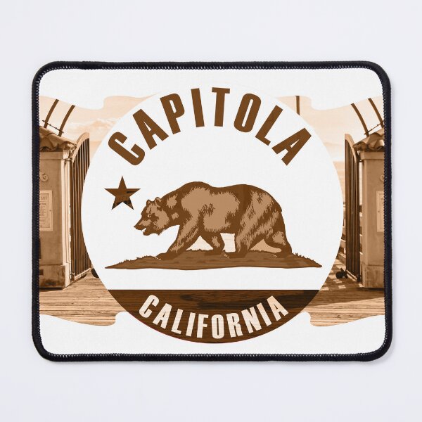 Item preview, Capitola Beach Californian Flag: Santa Cruz Coastal Living! designed and sold by EclecticCharm.