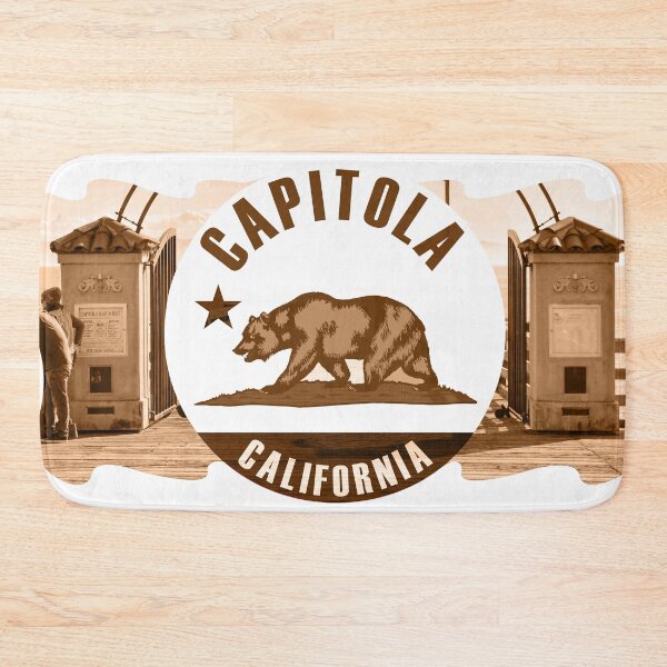 Item preview, Capitola Beach Californian Flag: Santa Cruz Coastal Living! designed and sold by EclecticCharm.