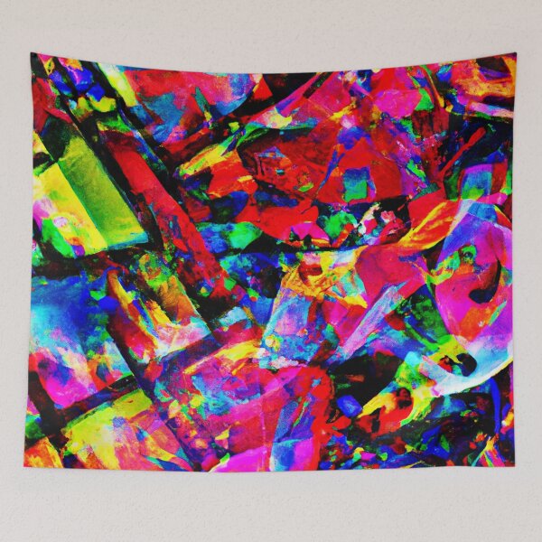 Item preview, Colorful Abstract Design designed and sold by Health And Fitness Posts e-Store.