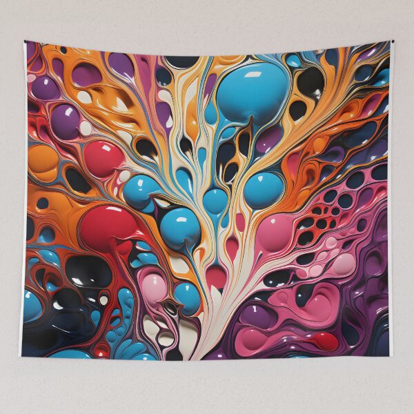 Item preview, Ebru Abstract Art 3 designed and sold by Maxouniverse.