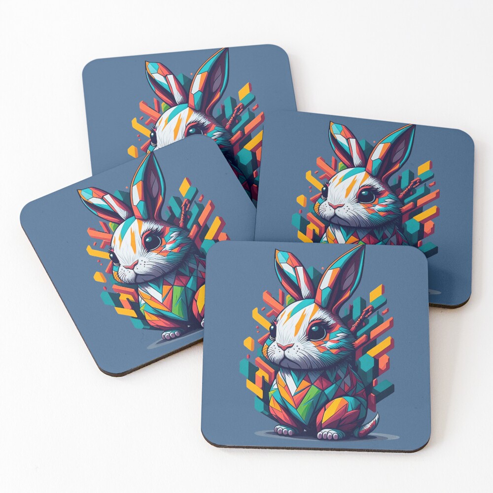 Item preview, Coasters (Set of 4) designed and sold by QuirkWear.