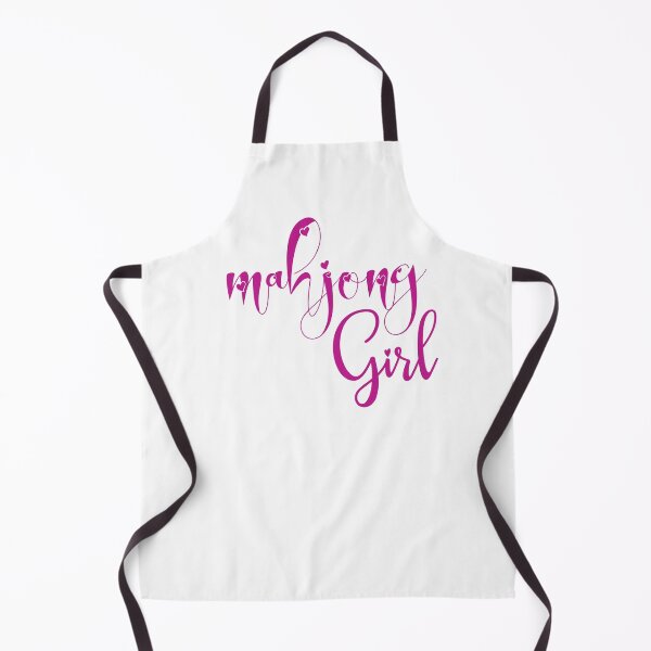 Item preview, mahjong girl- callygraphic pink font with hearts, girly, lovely, feminine designed and sold by EmeraldeaArt.