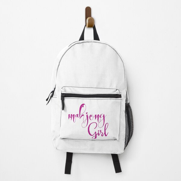 Item preview, mahjong girl- callygraphic pink font with hearts, girly, lovely, feminine designed and sold by EmeraldeaArt.