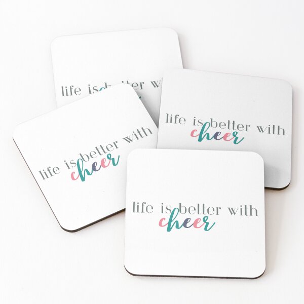 Item preview, Life is Better With Cheer | Cheerleading | Cheerleader | Cheer Mom | Cheer Coach designed and sold by ShoniwDesigns.