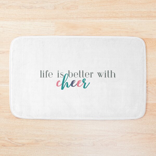Artikelvorschau, Life is Better With Cheer | Cheerleading | Cheerleader | Cheer Mom | Cheer Coach entworfen und verkauft von ShoniwDesigns.