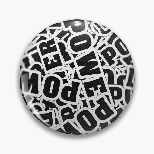 Item preview, POWER typography collage  punk aesthetics designed and sold by sSupernovas001.
