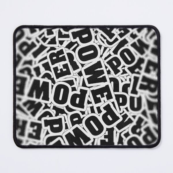 Item preview, POWER typography collage punk aesthetics designed and sold by sSupernovas001.