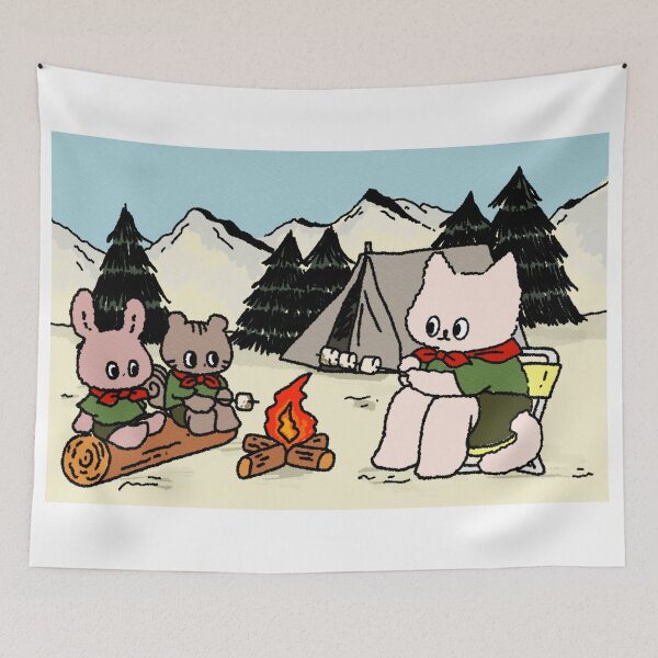 Item preview, Camping Animals designed and sold by SRabb.