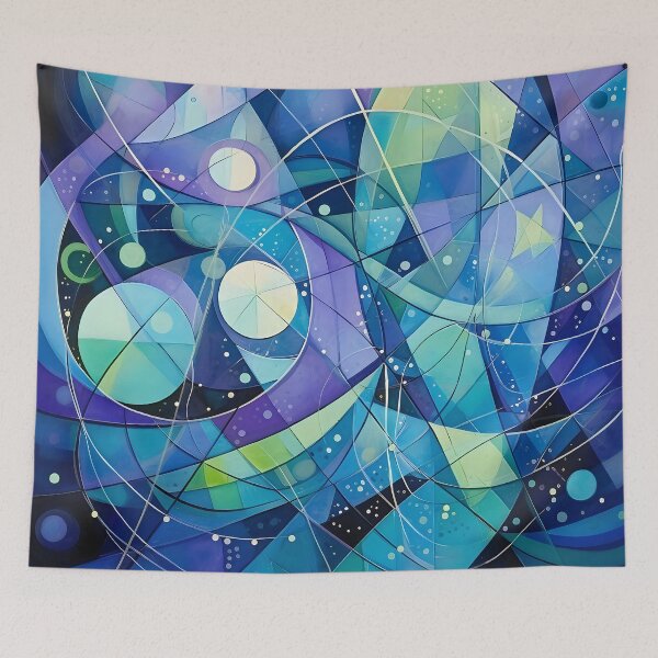 Item preview, Vibrant Islamic Geometry IV: Abstract Composition of Interwoven Shapes and Patterns in Intense Shades. designed and sold by InsaneLEDP.