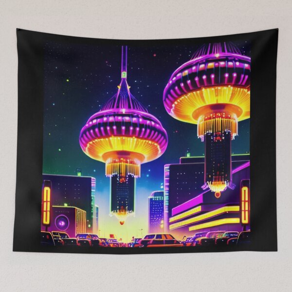Item preview, UFO Retro SciFi Dreamscapes 85 designed and sold by Benito Del Ray.