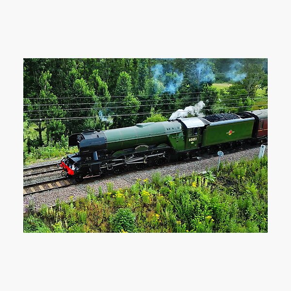 The Famous Flying Scotsman train Photographic Print