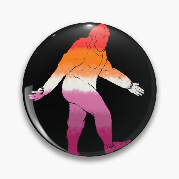 Artikelvorschau, Lesbischer Stolz Bigfoot entworfen und verkauft von Kinky Appalachia.