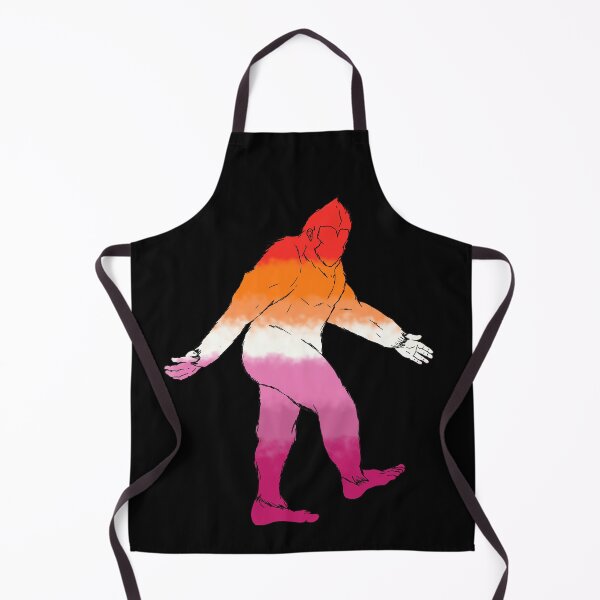 Item preview, Lesbian Pride Bigfoot designed and sold by Kinky Appalachia.