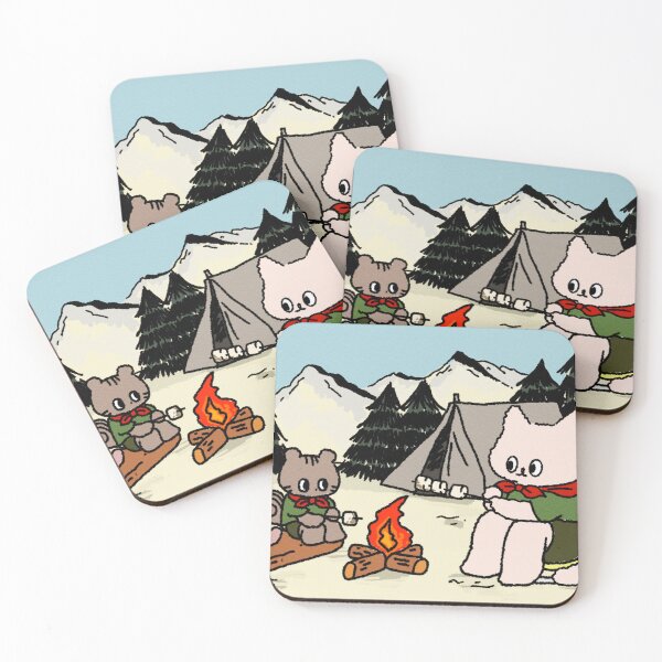 Item preview, Camping Animals designed and sold by SRabb.