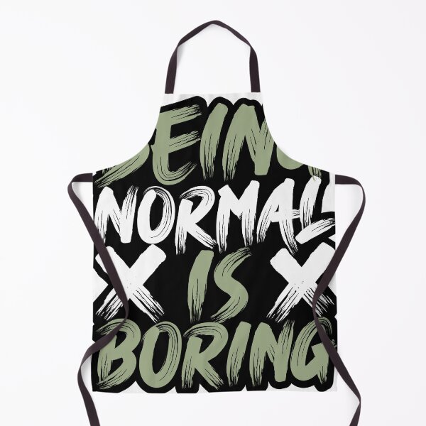 Item preview, Being normal is boring  designed and sold by Princ'e redbubble shop  Prince.