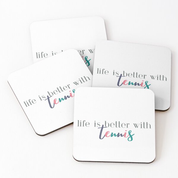 Artikelvorschau, Life is Better With Tennis | Tennis | Tennis Player | Tennis Team | Tennis Coach | Tennis Mom entworfen und verkauft von ShoniwDesigns.