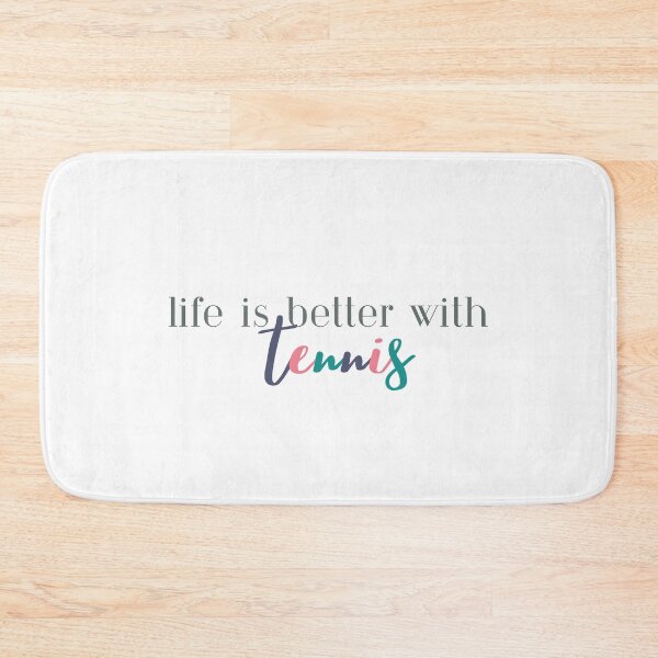 Artikelvorschau, Life is Better With Tennis | Tennis | Tennis Player | Tennis Team | Tennis Coach | Tennis Mom entworfen und verkauft von ShoniwDesigns.