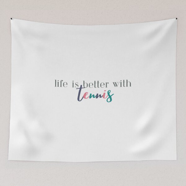 Item preview, Life is Better With Tennis | Tennis | Tennis Player | Tennis Team | Tennis Coach | Tennis Mom designed and sold by ShoniwDesigns.