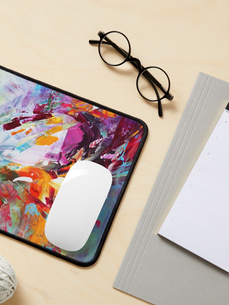 Aperçu 3 sur 5. Tapis de souris avec l'œuvre Le souffle de Mai 3 créée et vendue par ElioraBousquet.