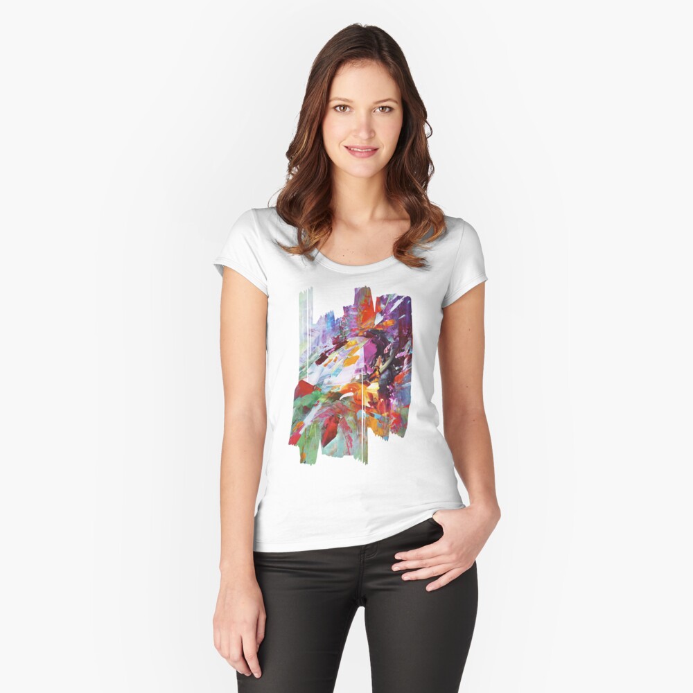 Aperçu de l'œuvre T-shirt échancré créée et vendue par ElioraBousquet.