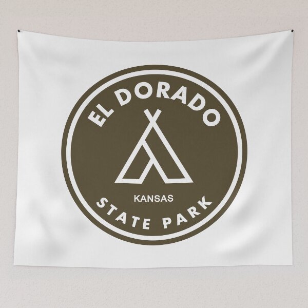 Item preview, El Dorado State Park Kansas Tent designed and sold by bivenart.