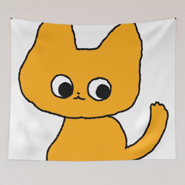 Item preview, orange cat designed and sold by SRabb.