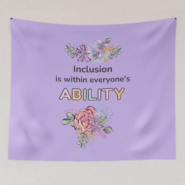 Item preview, Inclusion is within everyone's ability designed and sold by Wings 4 You Designs.