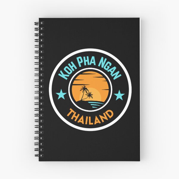 Item preview, Koh Pha Ngan Sunset And Palm Trees Design designed and sold by RektRepublic.