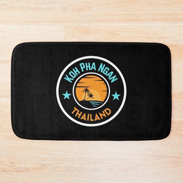 Item preview, Koh Pha Ngan Sunset And Palm Trees Design designed and sold by RektRepublic.