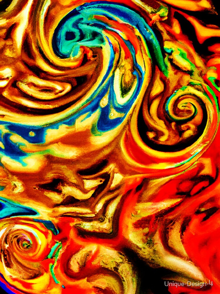 Thumbnail 4 of 4, iPhone Case, Abstract Color Splashes designed and sold by Unique-Design-4.