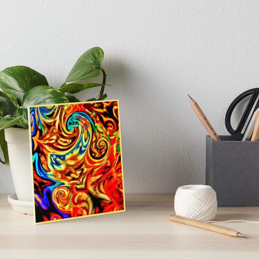 Item preview, Art Board Print designed and sold by Unique-Design-4.