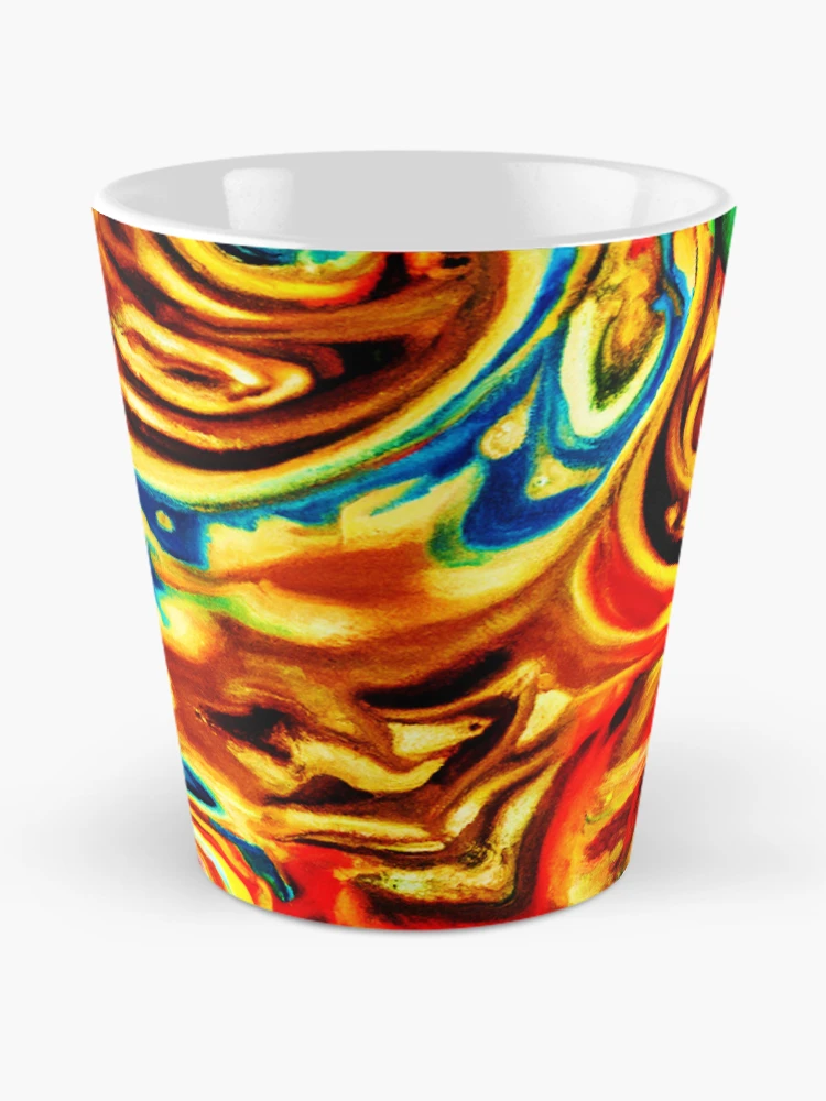 Thumbnail 2 of 4, Coffee Mug, Abstract Color Splashes designed and sold by Health And Fitness Posts e-Store.