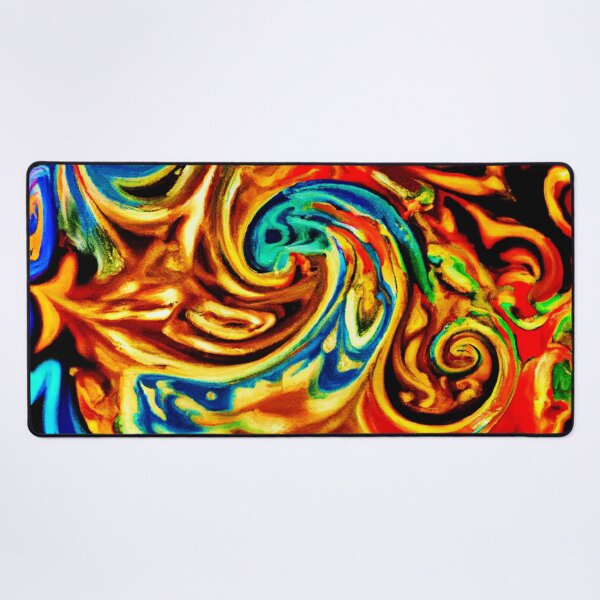 Item preview, Abstract Color Splashes designed and sold by Health And Fitness Posts e-Store.
