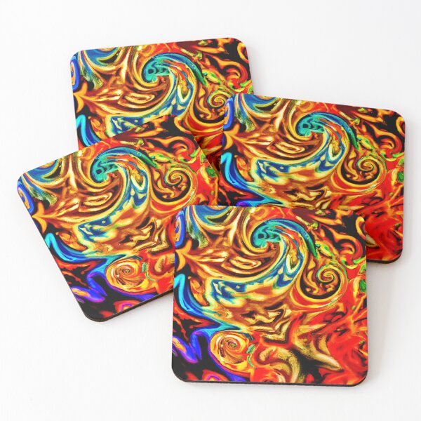 Item preview, Abstract Color Splashes designed and sold by Health And Fitness Posts e-Store.