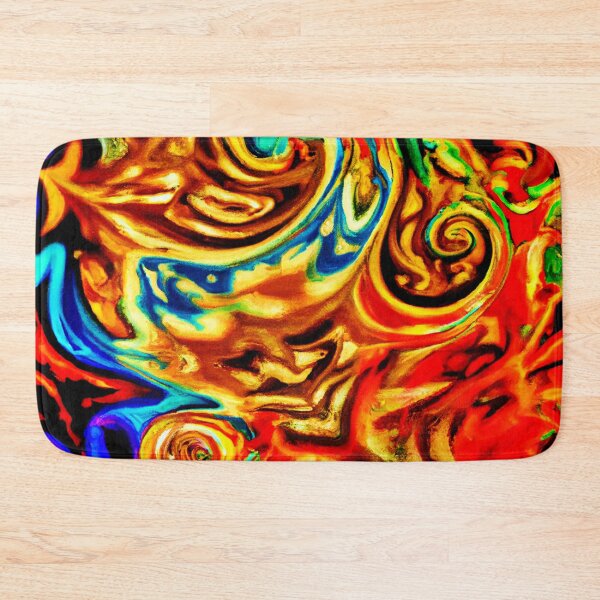Item preview, Abstract Color Splashes designed and sold by Health And Fitness Posts e-Store.
