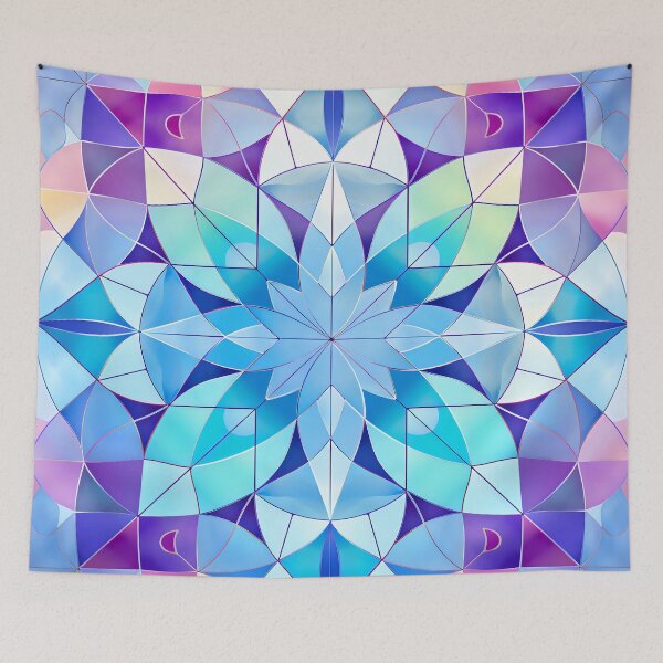 Item preview, Vibrant Islamic Geometry IX: Abstract Composition of Interwoven Shapes and Patterns in Intense Shades. designed and sold by InsaneLEDP.