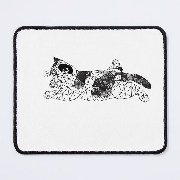 Item preview, cat polygon designed and sold by artsimo.