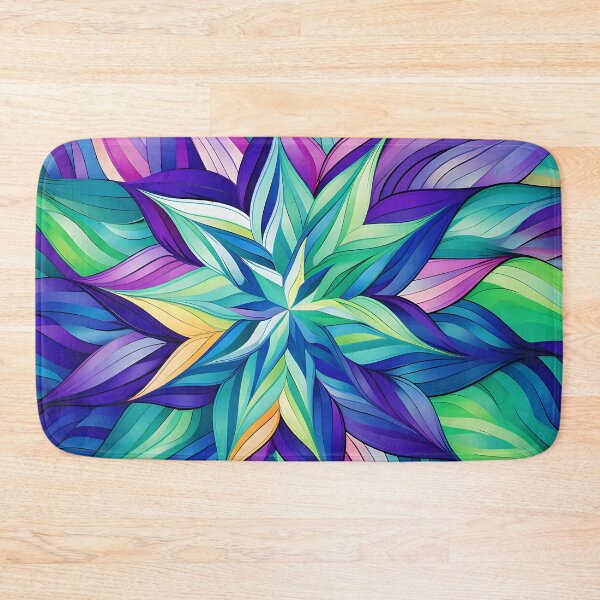 Item preview, Vibrant Islamic Geometry XI: Abstract Composition of Interwoven Shapes and Patterns in Intense Shades. designed and sold by InsaneLEDP.