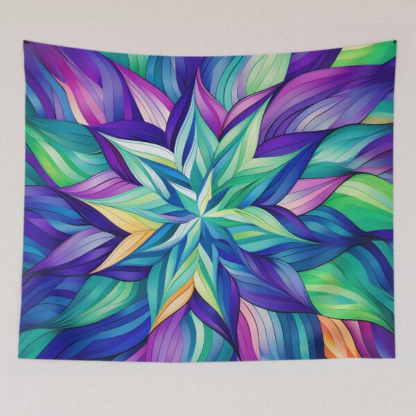 Item preview, Vibrant Islamic Geometry XI: Abstract Composition of Interwoven Shapes and Patterns in Intense Shades. designed and sold by InsaneLEDP.