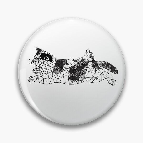 Item preview, cat polygon designed and sold by artsimo.