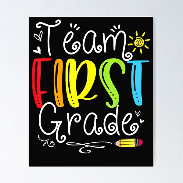 Item preview, Team First Grade Teacher Student Kids Back To School designed and sold by mainana78.