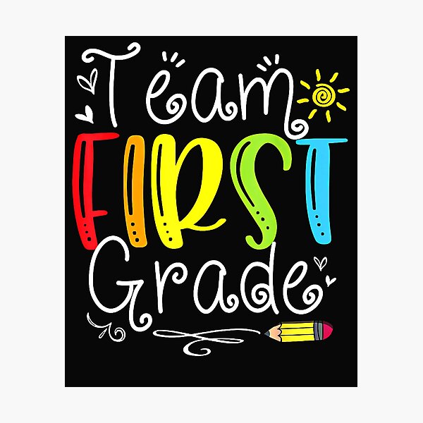 Item preview, Team First Grade Teacher Student Kids Back To School designed and sold by mainana78.