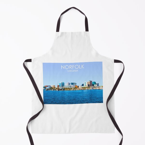 Item preview, Norfolk, Virginia, USA, Print designed and sold by summattodraw.